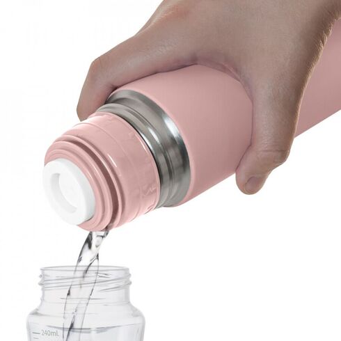 Termos lichide Terra Blush 500 ml Miniland, Culoare: Roz, Cantitate: 500ml,poza 2  - ExclusivMAG.ro Termos lichide Terra Blush 500 ml Miniland, Culoare: Roz, Cantitate: 500ml,poza 2