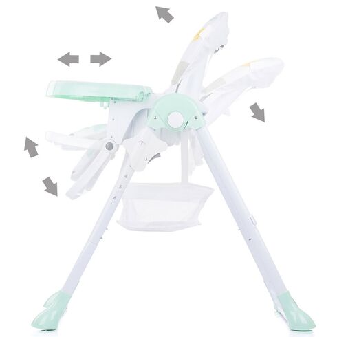 Scaun de masa Chipolino Maxi avocado, Culoare: Verde,poza 6