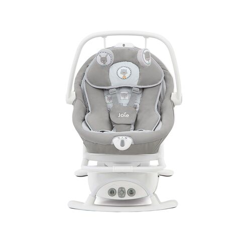 Leagan si balansoar rotativ Joie Sansa 2 in 1 Portrait, Culoare: Gri