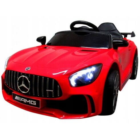 Masinuta electrica cu telecomanda Mercedes AMG GTR-S R-Sport Rosu, Culoare: Rosu, Capacitate acumulator: 12V,poza 2