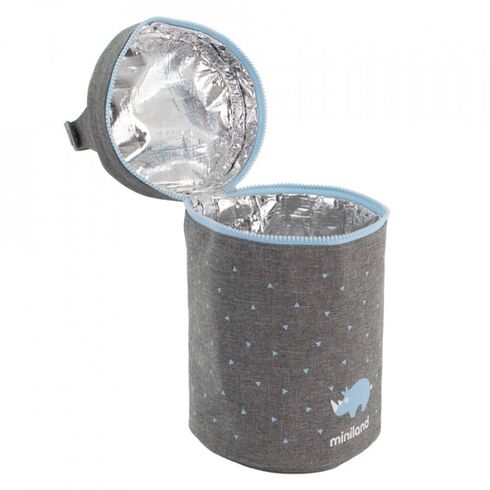 Geanta izoterma Thermibag Azure 700 ml Miniland, Culoare: Albastru, Cantitate: 700ml,poza 3