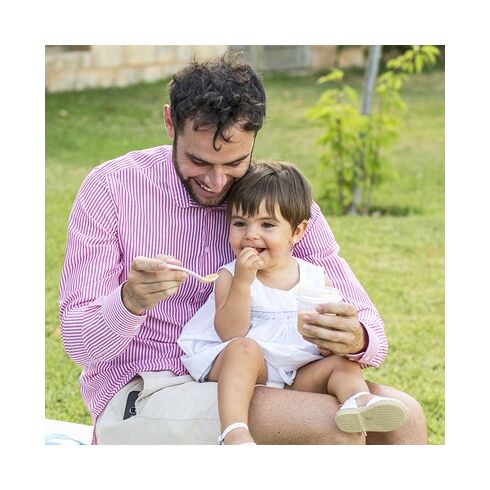 Set 2 Recipiente Plastic 250 ml cu Gentuta izoterma Rose Miniland, Culoare: Roz, Cantitate: 250ml,poza 3