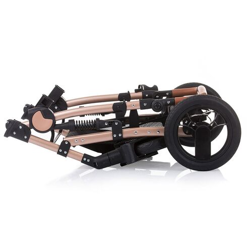 Carucior Chipolino Camea 3 in 1 anthracite, Culoare: Gri/Negru,poza 7