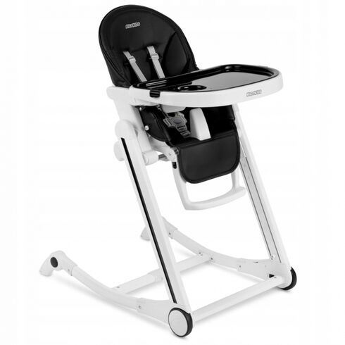 Scaun de masa cu roti Ricokids Tugo - Negru, Culoare: Negru