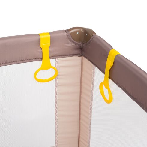 Tarc de joaca Juju Discovery Benji, Culoare: Crem, Dimensiuni: 100x100,poza 5