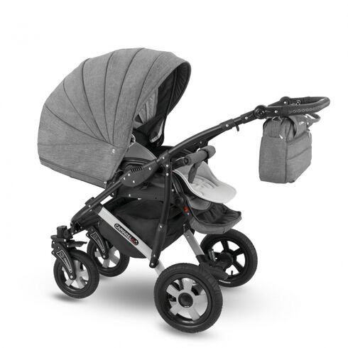 Carucior 3 in 1 Camarelo SEVILLA 08, Culoare: Gri,poza 3  - ExclusivMAG.ro Carucior 3 in 1 Camarelo SEVILLA 08, Culoare: Gri,poza 3