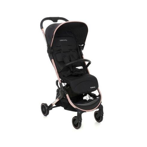 Carucior sport Coto Baby Rosalio Geometric, Culoare: Negru  - ExclusivMAG.ro