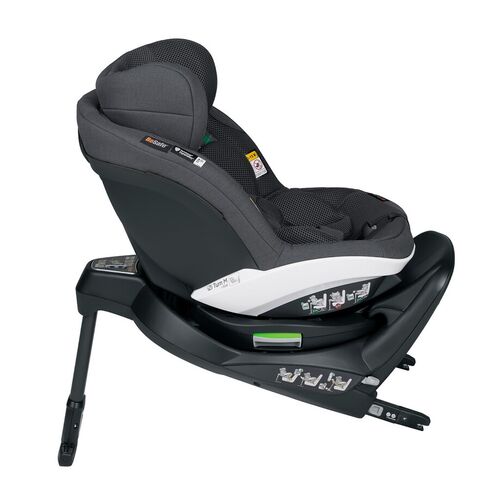 Scaun auto BeSafe iZi Turn M i-Size - Anthracite Mesh, Culoare: Gri, Grupa: 61-105cm (4luni - 4ani),poza 4
