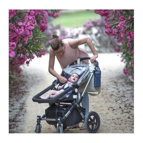 Geanta termica auto Warmy Travel Denim Miniland Baby,poza 4