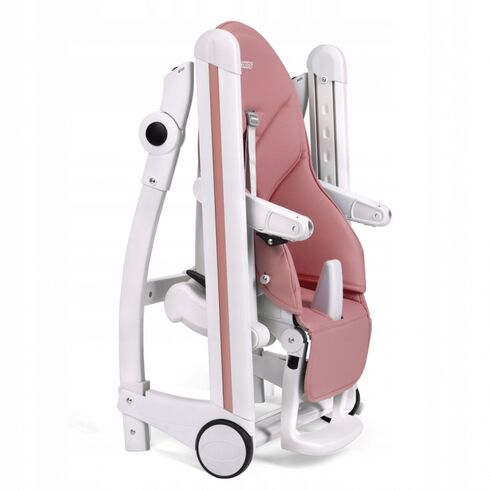 Scaun de masa cu roti Ricokids Tugo - Roz, Culoare: Roz,poza 6