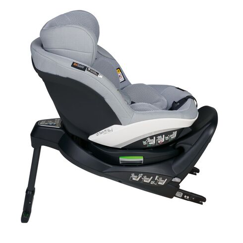 Scaun auto BeSafe iZi Turn M i-Size - Peak Mesh, Culoare: Gri deschis, Grupa: 61-105cm (4luni - 4ani) - poza 4 - ExclusivMAG.ro