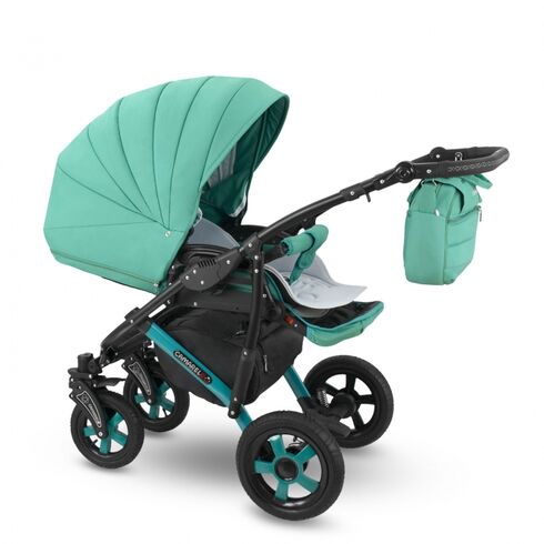 Carucior 3 in 1 Camarelo SEVILLA 04, Culoare: Verde,poza 3