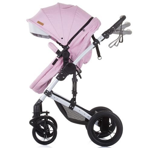 Carucior Chipolino Camea 3 in 1 blush, Culoare: Roz,poza 9