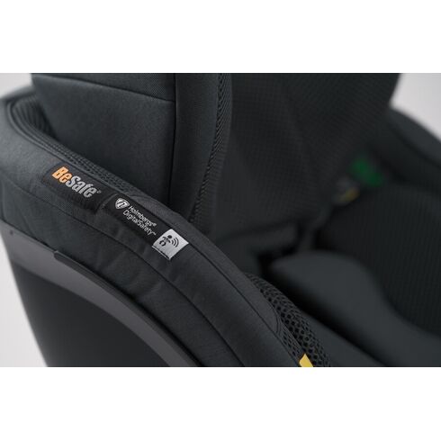 Scaun auto BeSafe iZi Turn M i-Size - Metallic Mélange, Culoare: Gri/Negru, Grupa: 61-105cm (4luni - 4ani),poza 6
