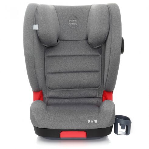 Scaun auto Coto Baby Bari ISOFIX 15-36 Kg Grey Melange, Culoare: Gri, Grupa: 15-36kg (4 ani - 12 ani) - poza 4 - ExclusivMAG.ro