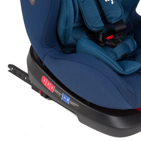 Scaun Auto Juju Total rotativ 360, Albastru, Culoare: Albastru, Grupa: 0-36kg (0 luni - 12 ani),poza 7