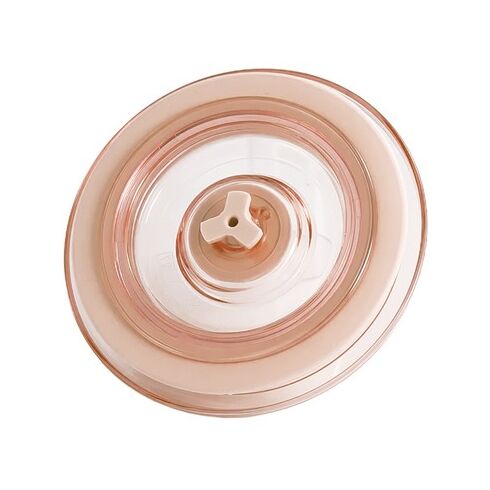 Set 2 Recipiente din Sticla 300 ml cu Gentuta Bunny Miniland Baby, Culoare: Roz,poza 3