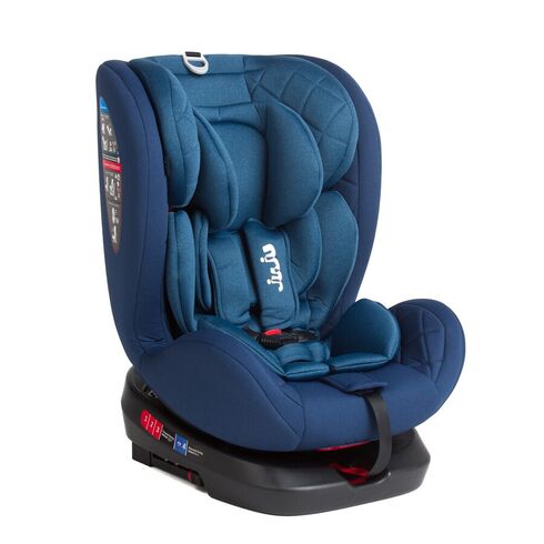 Scaun Auto Juju Total rotativ 360, Albastru, Culoare: Albastru, Grupa: 0-36kg (0 luni - 12 ani)