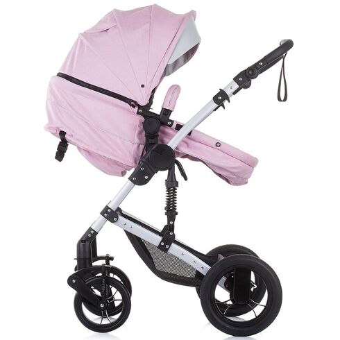 Carucior Chipolino Camea 3 in 1 blush, Culoare: Roz,poza 5
