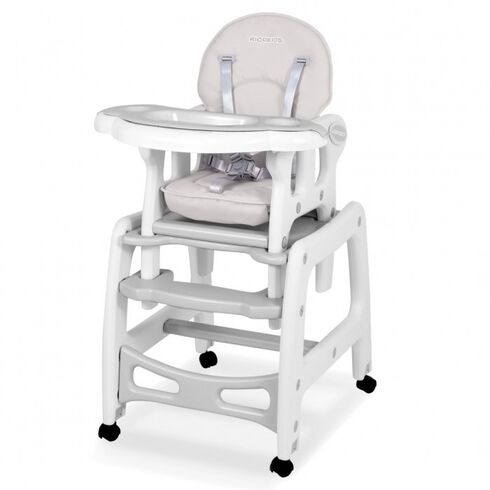 Scaun de masa 5 in 1 Ricokids Sinco - Gri, Culoare: Gri