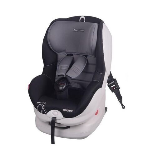 Scaun auto Coto Baby Lunaro ISOFIX 9-18 Kg Grey, Culoare: Gri/Negru, Grupa: 9-18kg (9 luni - 4 ani)
