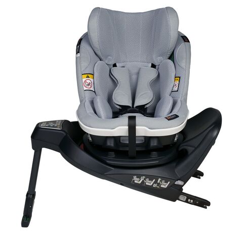 Scaun auto BeSafe iZi Turn M i-Size - Peak Mesh, Culoare: Gri deschis, Grupa: 61-105cm (4luni - 4ani) - poza 2 - ExclusivMAG.ro