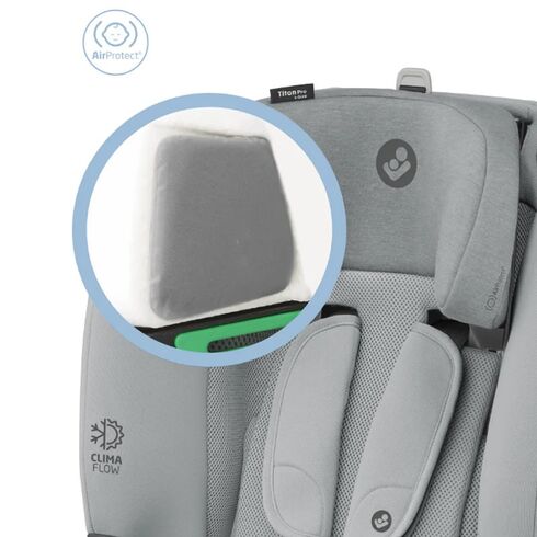 Scaun auto Maxi-Cosi Titan Pro I-Size Authentic Grey, Culoare: Gri, Grupa: 9-36kg (9 luni - 12 ani) - poza 9 - ExclusivMAG.ro