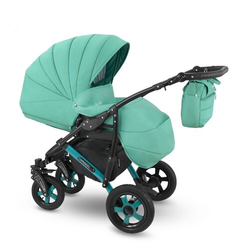Carucior 3 in 1 Camarelo SEVILLA 04, Culoare: Verde,poza 2