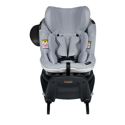 Scaun auto BeSafe iZi Turn M i-Size - Peak Mesh, Culoare: Gri deschis, Grupa: 61-105cm (4luni - 4ani) - poza 3 - ExclusivMAG.ro