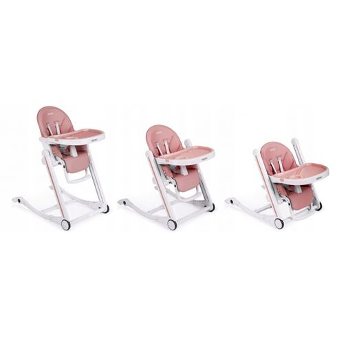 Scaun de masa cu roti Ricokids Tugo - Roz, Culoare: Roz,poza 2