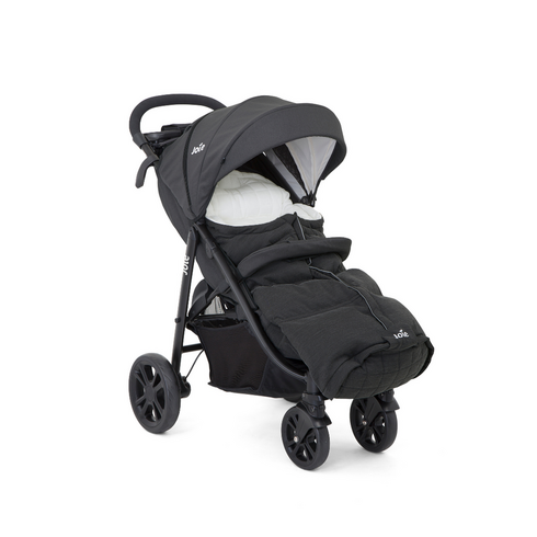 Husa de iarna THERMA pentru carucioare Joie, Coal, Culoare: Gri/Negru,poza 2