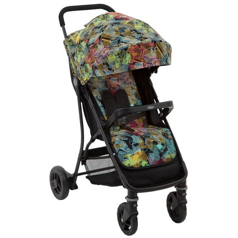 Carucior Graco Breaze Lite 2 Kaleidoscope, Culoare: Verde inchis