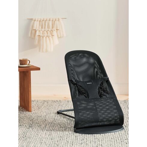 Balansoar BabyBjorn Bliss Black, Mesh, Culoare: Negru,poza 4