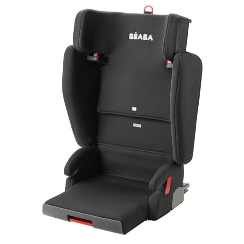 Scaun auto pliabil Beaba Pureseat Fix Isofix Black, Culoare: Negru, Grupa: 15-36kg (4 ani - 12 ani)