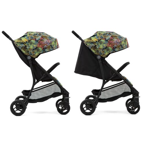 Carucior Graco Breaze Lite 2 Kaleidoscope, Culoare: Verde inchis,poza 3  - ExclusivMAG.ro Carucior Graco Breaze Lite 2 Kaleidoscope, Culoare: Verde inchis,poza 3