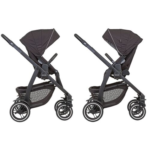 Carucior Graco Evo XT Black, Culoare: Negru,poza 5  - ExclusivMAG.ro Carucior Graco Evo XT Black, Culoare: Negru,poza 5