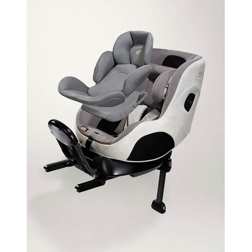 Scaun auto Joie i-Size i-Prodigi Signature, nastere-125 cm, Oyster, testat Plus, Culoare: Gri, Grupa: 0-25kg (0 luni - 7 ani),poza 12