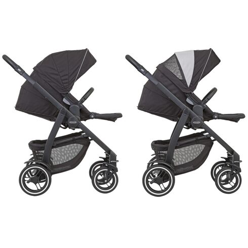 Carucior Graco Evo XT Black, Culoare: Negru,poza 6  - ExclusivMAG.ro Carucior Graco Evo XT Black, Culoare: Negru,poza 6