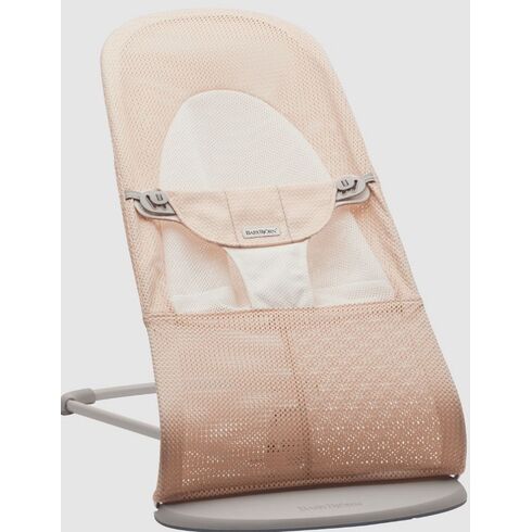 Balansoar Balance Soft, Pearly Pink/White, Mesh BabyBjorn, Culoare: Roz