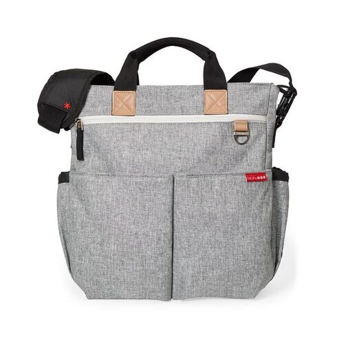 Skip Hop Geanta de scutece - Duo Signature Grey Melange, Culoare: Gri