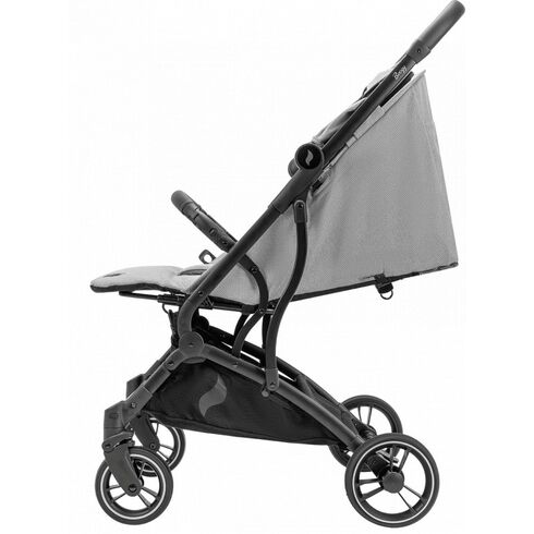 Carucior ultra compact Boogy - troler Cloud Osann, Culoare: Gri deschis,poza 4  - ExclusivMAG.ro Carucior ultra compact Boogy - troler Cloud Osann, Culoare: Gri deschis,poza 4