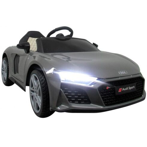 Masinuta electrica cu telecomanda Audi R8 - 107 cm R-Sport Gri, Culoare: Gri, Capacitate acumulator: 12V,poza 2