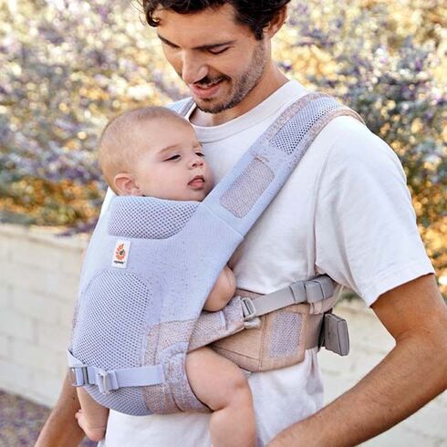 Marsupiu Ergobaby Aerloom Lavander Sky, Culoare: Mov - poza 5 - ExclusivMAG.ro