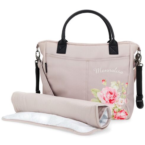 Geanta de infasat Leclerc colectia Monnalisa Birch, Culoare: Crem,poza 2