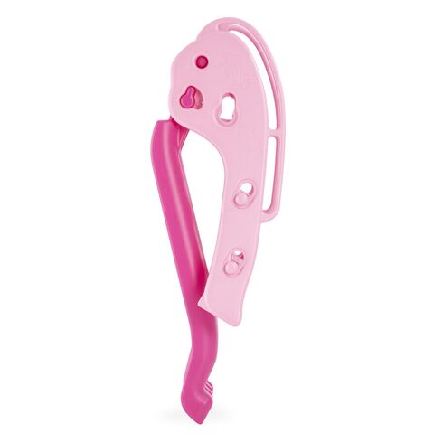 Tobogan pliabil 143cm Micromax DOLPHIN Roz, Culoare: Roz,poza 2