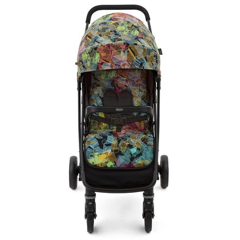 Carucior Graco Breaze Lite 2 Kaleidoscope, Culoare: Verde inchis,poza 2  - ExclusivMAG.ro Carucior Graco Breaze Lite 2 Kaleidoscope, Culoare: Verde inchis,poza 2