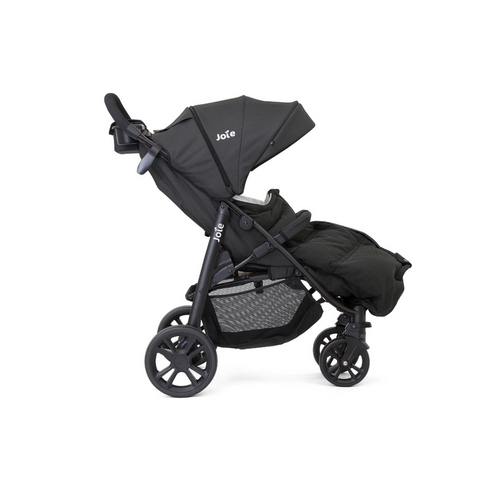 Husa de iarna THERMA pentru carucioare Joie, Coal, Culoare: Gri/Negru,poza 3