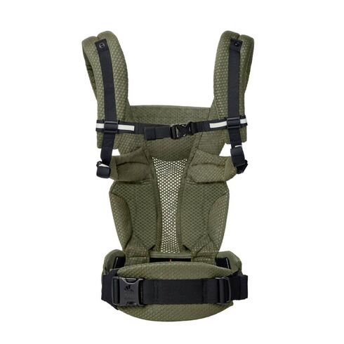 Marsupiu Ergobaby OMNI Breeze Olive, Culoare: Verde,poza 2