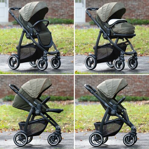Carucior Graco Evo XT Black, Culoare: Negru,poza 8  - ExclusivMAG.ro Carucior Graco Evo XT Black, Culoare: Negru,poza 8