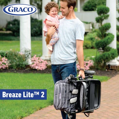 Carucior Graco Breaze Lite 2 Kaleidoscope, Culoare: Verde inchis,poza 6  - ExclusivMAG.ro Carucior Graco Breaze Lite 2 Kaleidoscope, Culoare: Verde inchis,poza 6